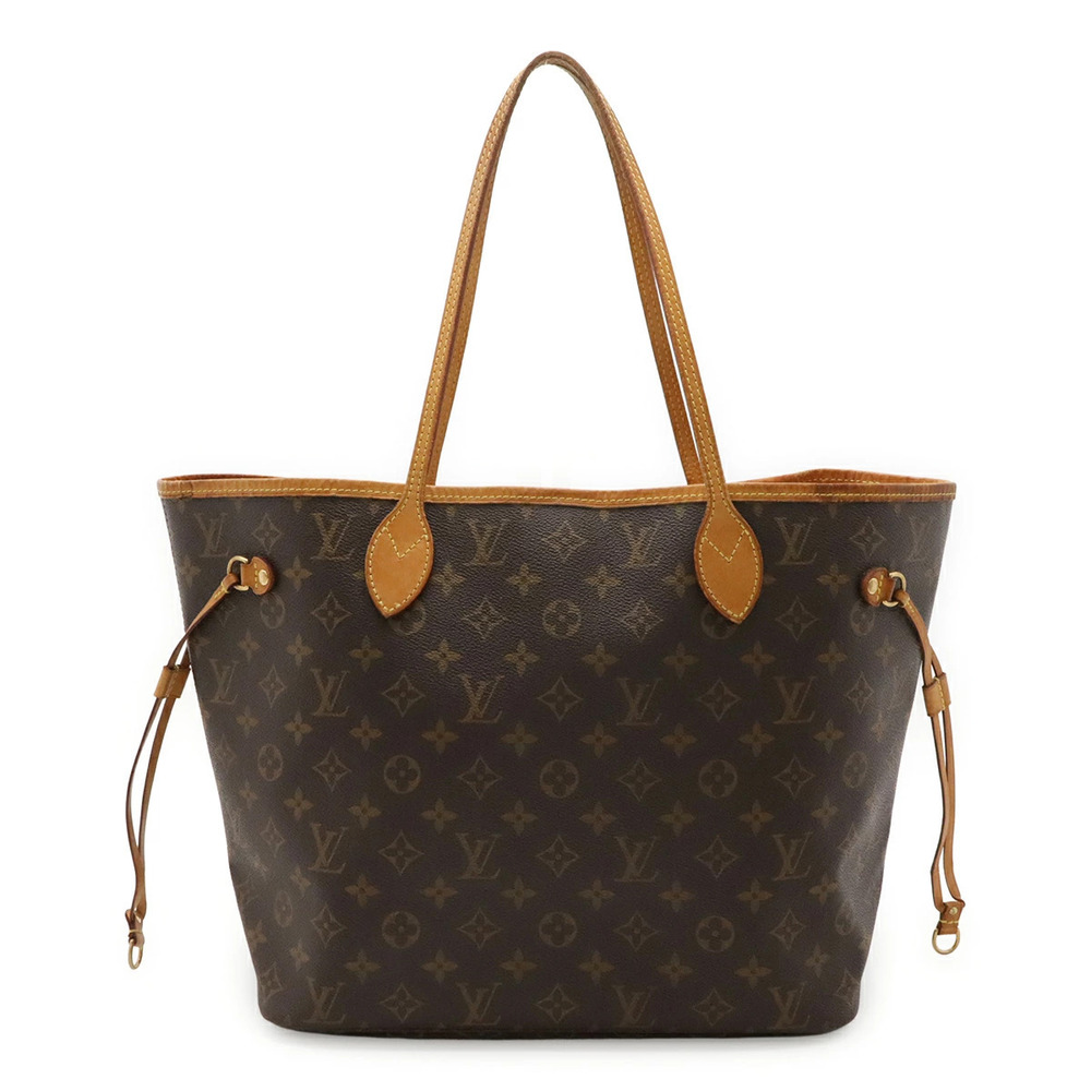 LOUIS VUITTON Monogram Neverfull Tote Bag Shoulder Pivoine Pouch